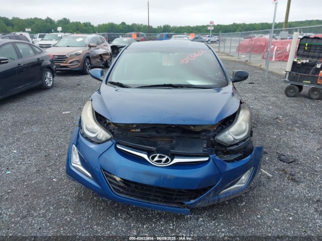 KMHDH4AE5GU480546 Hyundai ELANTRA SE