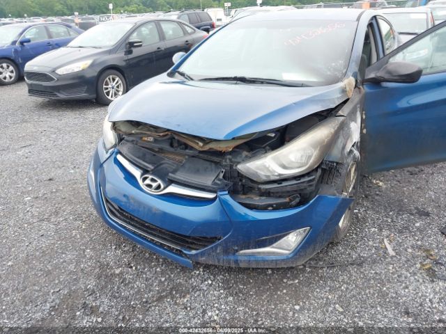 KMHDH4AE5GU480546 Hyundai ELANTRA SE