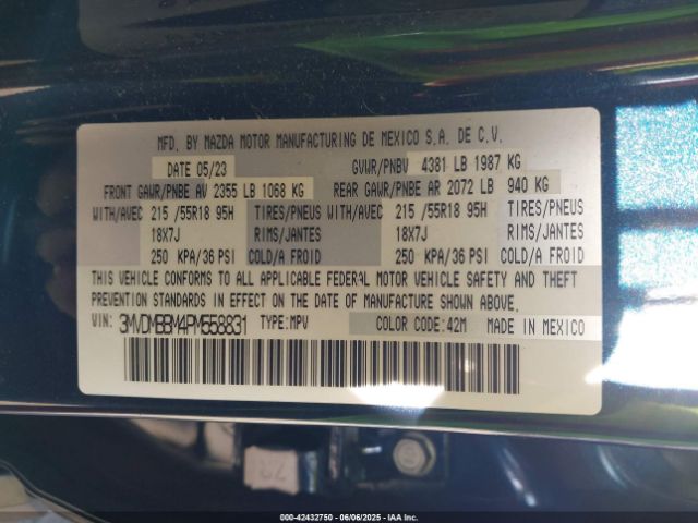 2023 MAZDA CX-30 3MVDMBBM4PM558831 Photo 8