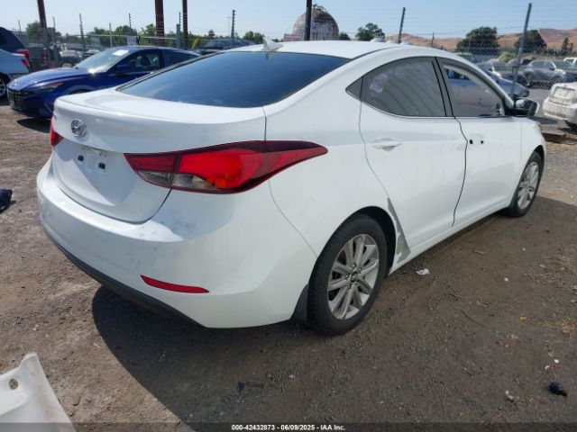 5NPDH4AE6FH611903 Hyundai ELANTRA SE