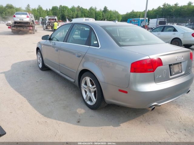 2008 AUDI A4 WAUDF78E08A101745 Photo 2