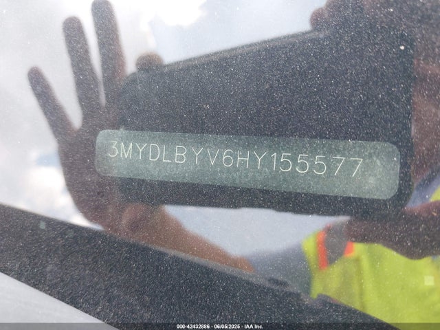 3MYDLBYV6HY155577 Toyota p5v