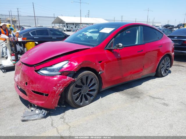2023 TESLA MODEL Y 7SAYGDEF6PF884673 Photo 1