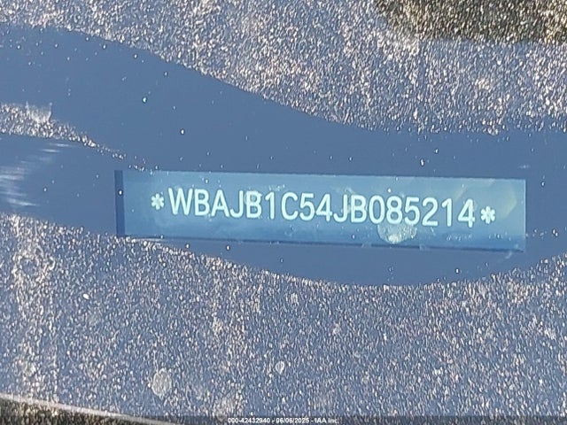 WBAJB1C54JB085214 BMW 2018