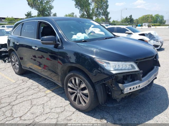 2015 ACURA MDX 5FRYD3H47FB011490 Photo 0