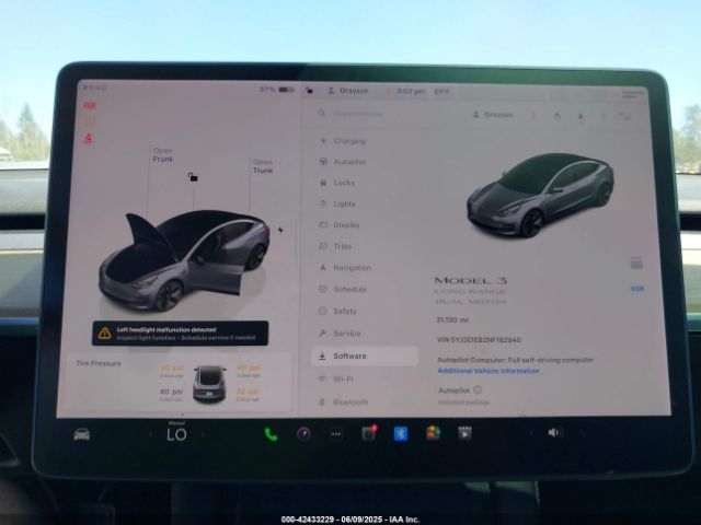 2022 TESLA MODEL 3 5YJ3E1EB2NF182940 Photo 6