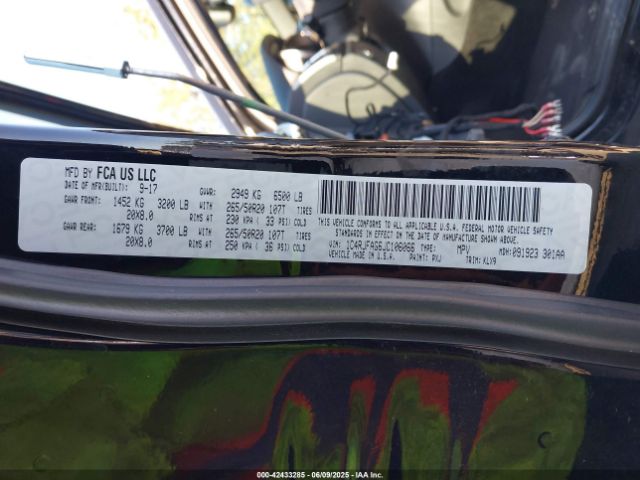 2018 JEEP GRAND CHEROKEE 1C4RJFAG6JC106066 Photo 8