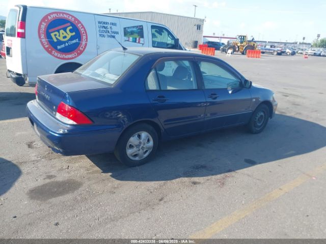 2002 MITSUBISHI LANCER JA3AJ26E52U006550 Photo 3