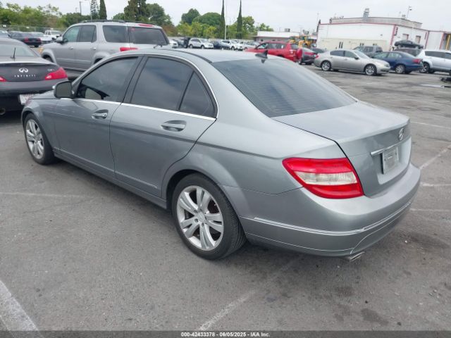 2009 MERCEDES-BENZ C 300 WDDGF54X29F237428 Photo 2