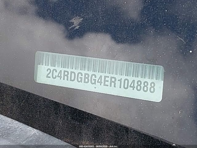 2C4RDGBG4ER104888 Dodge Grand Caravan Se