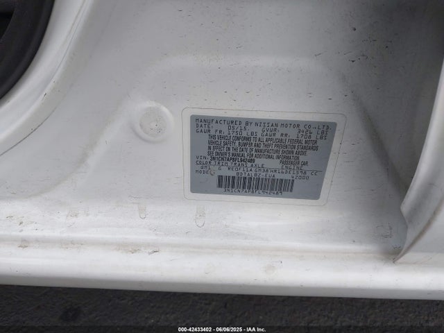 3N1CN7AP8FL942489 Nissan 2015