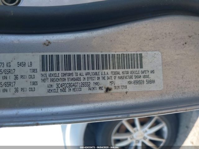 3C4PDCBG4GT126552 Dodge Journey Sxt