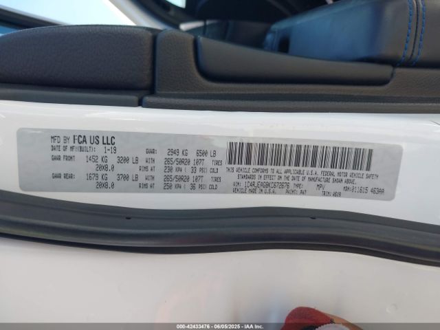 2019 JEEP GRAND CHEROKEE 1C4RJEAG8KC672676 Photo 8