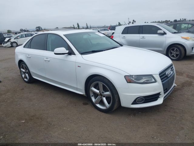 2012 AUDI A4 WAUEFAFL9CN014320 Photo 0