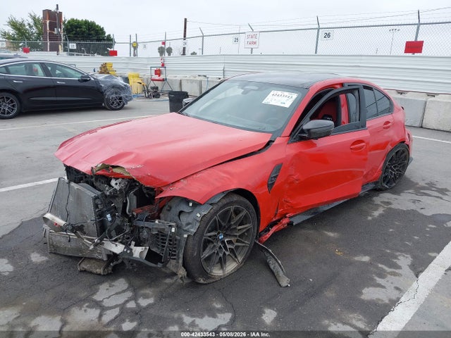 2023 Bmw M3 Competition Xdrive მანქანა იყიდება აუქციონზე, vin: WBS43AY09PFP64397, აუქციონის ნომერი: 42433543