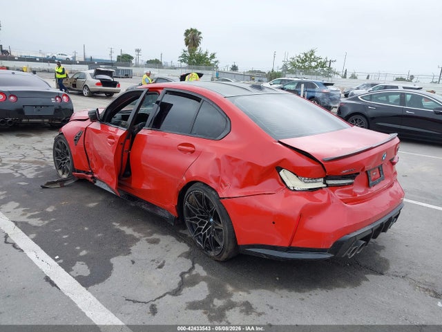 2023 Bmw M3 Competition Xdrive მანქანა იყიდება აუქციონზე, vin: WBS43AY09PFP64397, აუქციონის ნომერი: 42433543