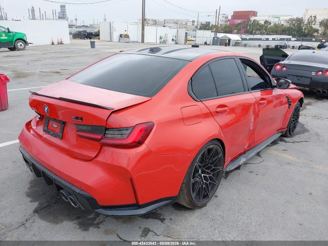 2023 Bmw M3 Competition Xdrive მანქანა იყიდება აუქციონზე, vin: WBS43AY09PFP64397, აუქციონის ნომერი: 42433543