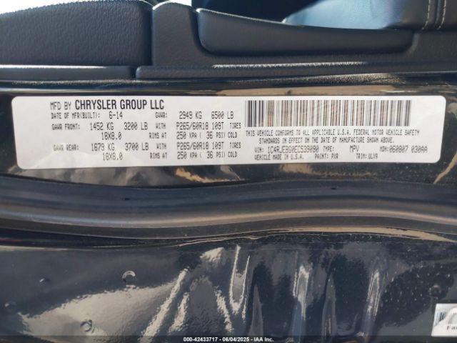 2014 JEEP GRAND CHEROKEE 1C4RJEBG0EC539090 Photo 8