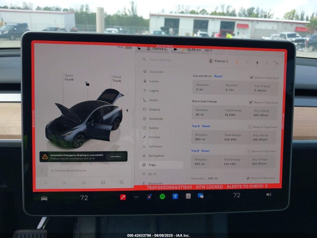 2025 TESLA MODEL Y 7SAYGDED8SA371543 Photo 6