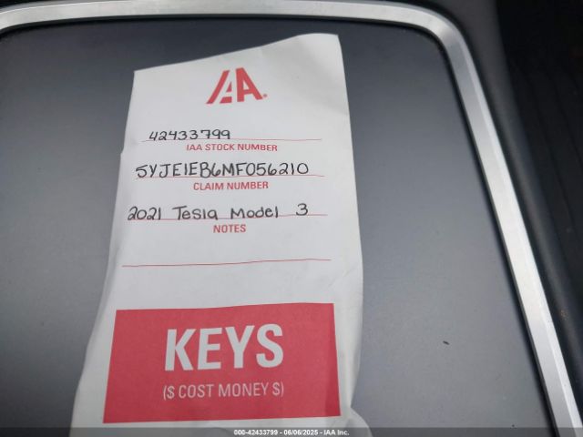 2021 TESLA MODEL 3 5YJ3E1EB6MF056210 Photo 10