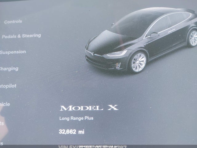 5YJXCBE2XLF244787 Tesla Model X Long Range Dual Motor All-wheel Drive/long Range Plus Dual Motor All-wheel Drive