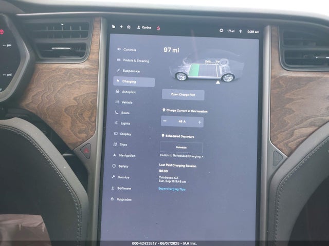 5YJXCBE2XLF244787 Tesla Model X Long Range Dual Motor All-wheel Drive/long Range Plus Dual Motor All-wheel Drive