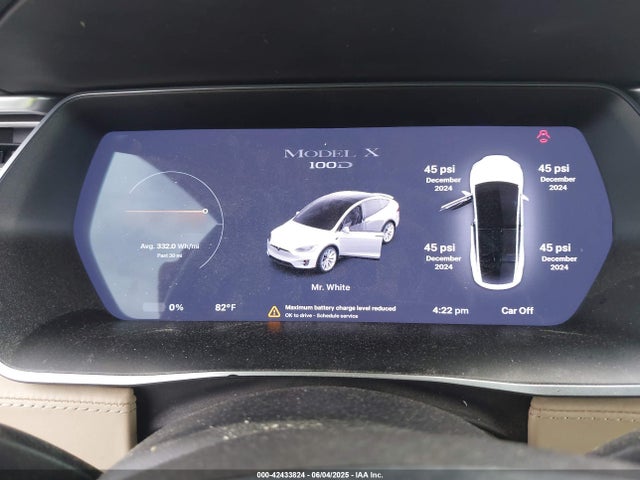 2017 TESLA MODEL X 5YJXCDE25HF052244 Photo 6