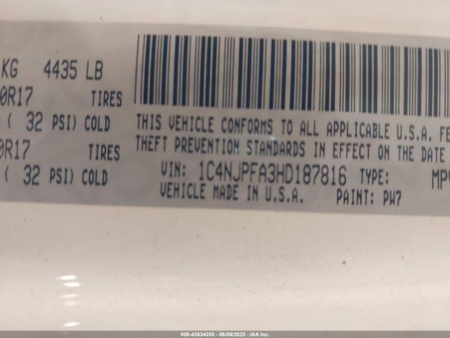 2017 JEEP PATRIOT 1C4NJPFA3HD187816 Photo 8