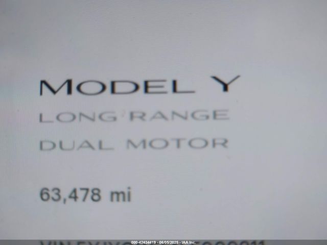 5YJYGDEE1LF009211 Tesla Model Y