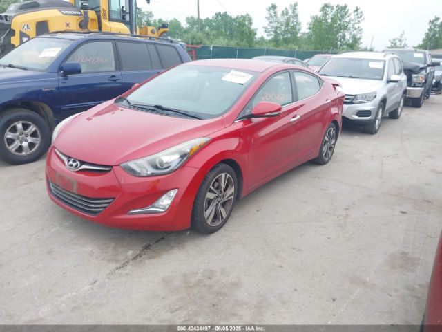 KMHDH4AEXEU129645 Hyundai Elantra Limited