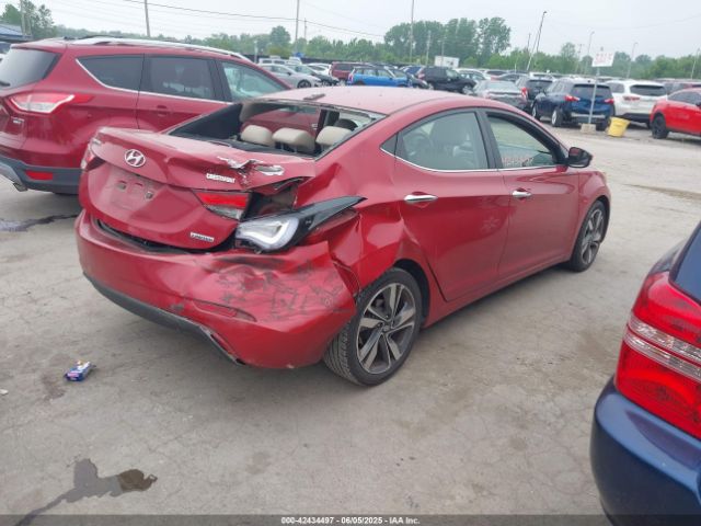 KMHDH4AEXEU129645 Hyundai Elantra Limited