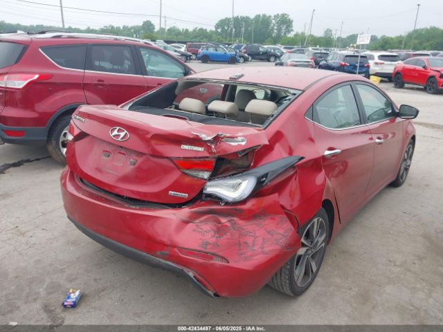KMHDH4AEXEU129645 Hyundai Elantra Limited