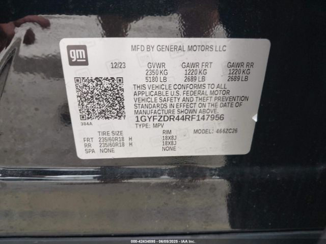 2024 CADILLAC XT4 1GYFZDR44RF147956 Photo 8