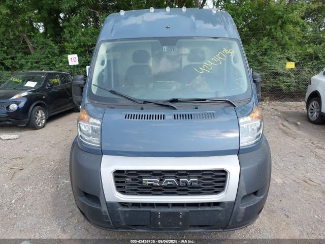 3C6URVJG8KE558731 RAM Promaster 3500 Cargo Van High Roof 159 Wb Ext