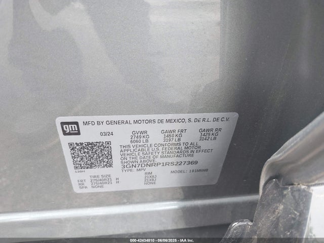 Chevrolet x0b+ec3 2024 3GN7DNRP1RS227369 Image 9