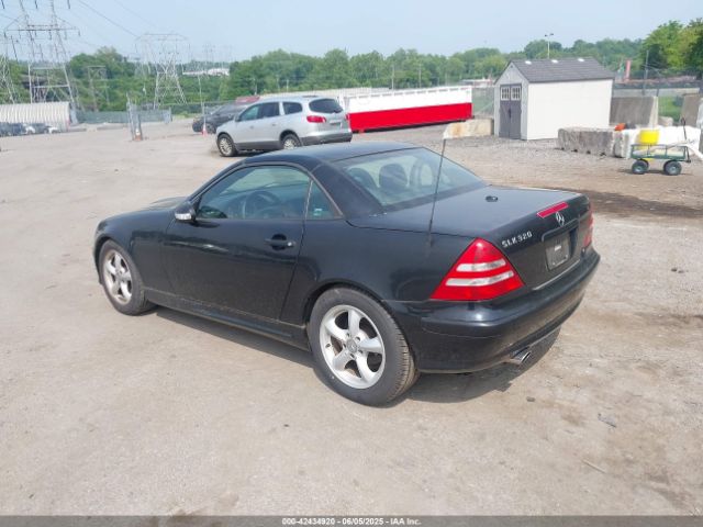 2003 MERCEDES-BENZ SLK 320 WDBKK65F83F275490 Photo 2