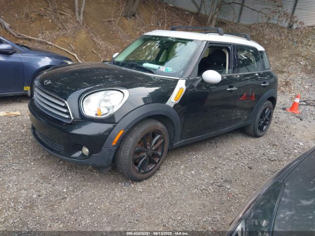 2012 MINI COOPER COUNTRYMAN WMWZB3C5XCWM30191 Photo 1