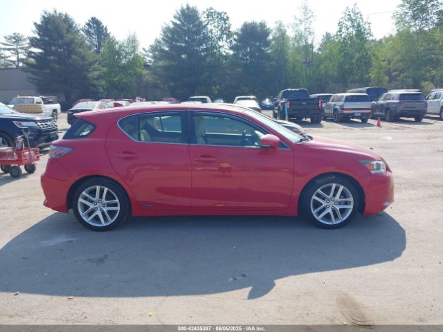 JTHKD5BH2E2187541 Lexus CT 200H