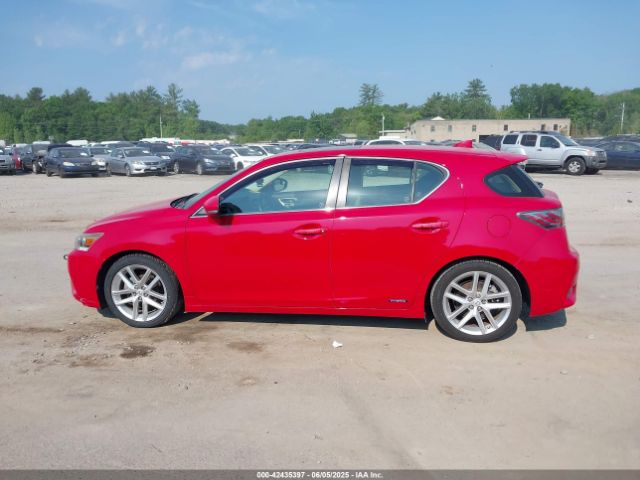JTHKD5BH2E2187541 Lexus CT 200H