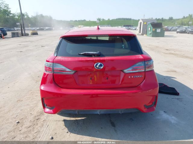 JTHKD5BH2E2187541 Lexus CT 200H