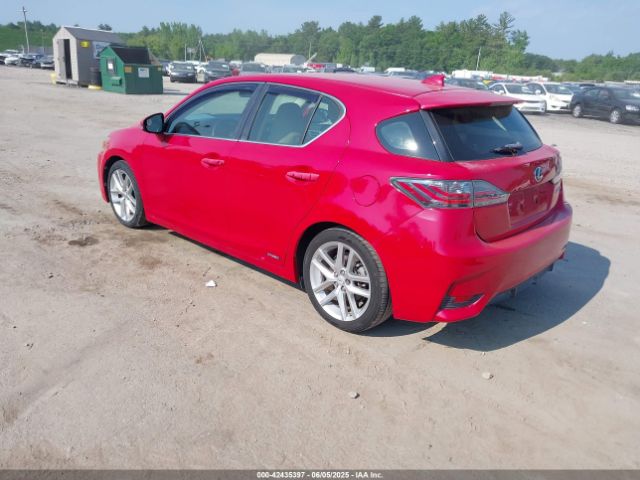 JTHKD5BH2E2187541 Lexus CT 200H