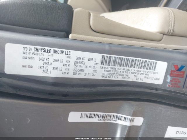 2014 JEEP GRAND CHEROKEE 1C4RJFBT1EC200888 Photo 8