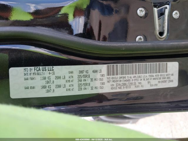 2018 JEEP COMPASS 3C4NJDBB6JT299135 Photo 8