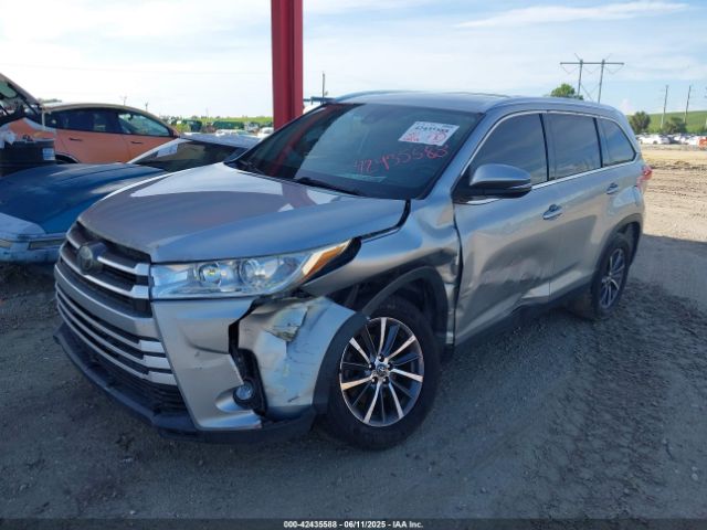 2019 TOYOTA HIGHLANDER 5TDKZRFH8KS552538 Photo 1