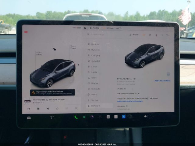 7SAYGDEE4PF823376 Tesla 2023