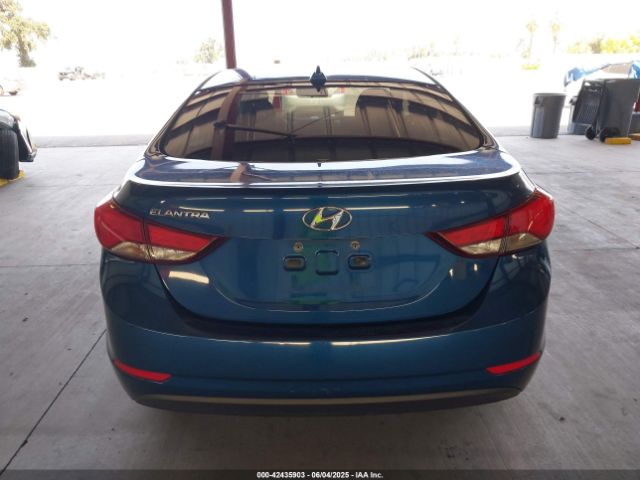 KMHDH4AE1GU634749 Hyundai ELANTRA SE