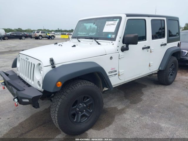 1C4BJWDG7JL895132 Jeep Wrangler Jk Unlimited Sport 4x4