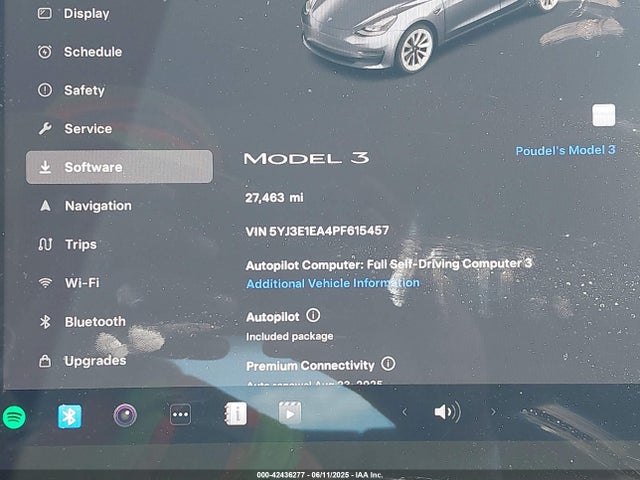 2023 TESLA MODEL 3 5YJ3E1EA4PF615457 Photo 6