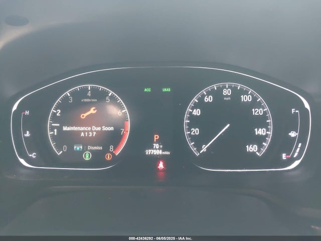 1HGCV1F37KA043478 Honda l15be