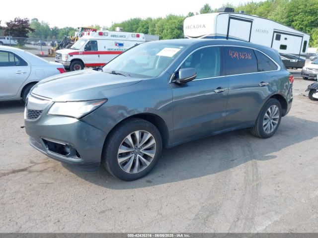 2015 ACURA MDX 5FRYD4H47FB007364 Photo 1